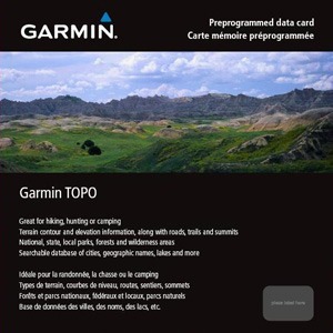 GARMIN 010-C1012-00 Micro SD Topo Canada-West
