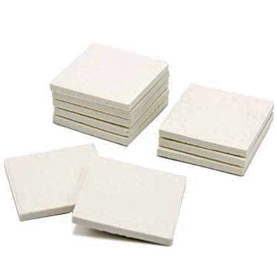Streak Plate (WHITE) Small 1"x1" - Deakin Industries