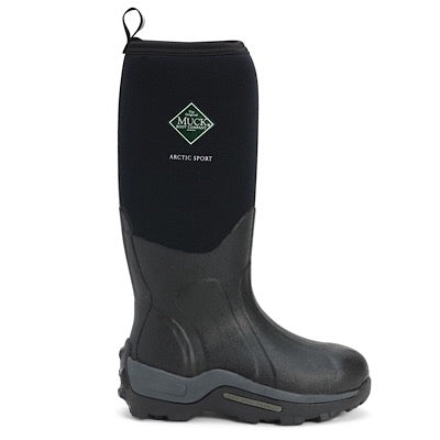 MUCK Arctic Sport Tall Boots Black - Deakin Industries