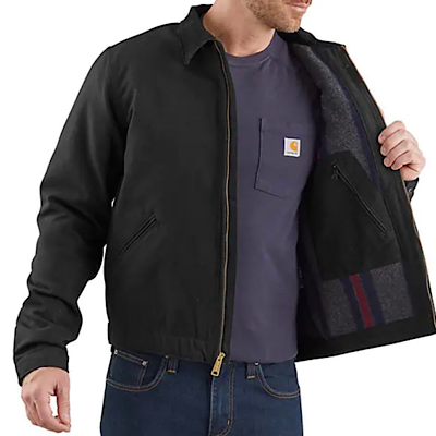 Carhartt 103828 Men's Washed Duck Detroit Jkt - Deakin Industries