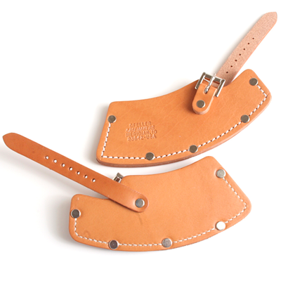 GFELLER Leather Axe Guard  AXG-IL Large with strap - Deakin Industries