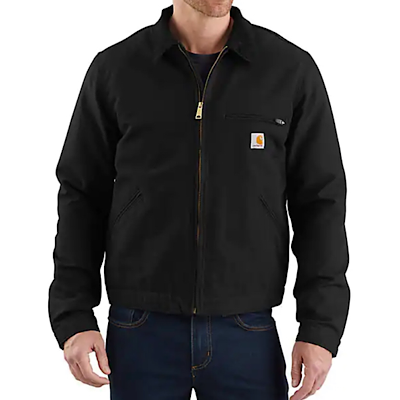 Carhartt 103828 Men's Washed Duck Detroit Jkt - Deakin Industries