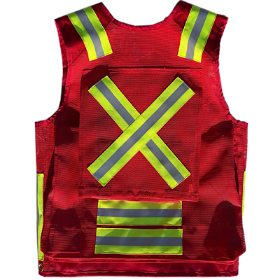 DEAKIN Mesh Reflective Cruiser Vest c/w Radio Pocket - Deakin Industries