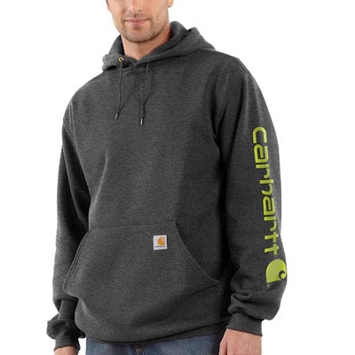 CARHARTT K288 M Midweight Hooded Logo Sweatshirt - Deakin Industries