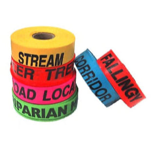 STONEBLAZE Arctic Flagging Tape 1" X 125' Roll (IMPRINTED) - Deakin Industries