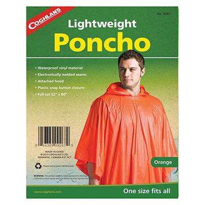 Coghlan's 9267 Lightweight Poncho - Deakin Industries