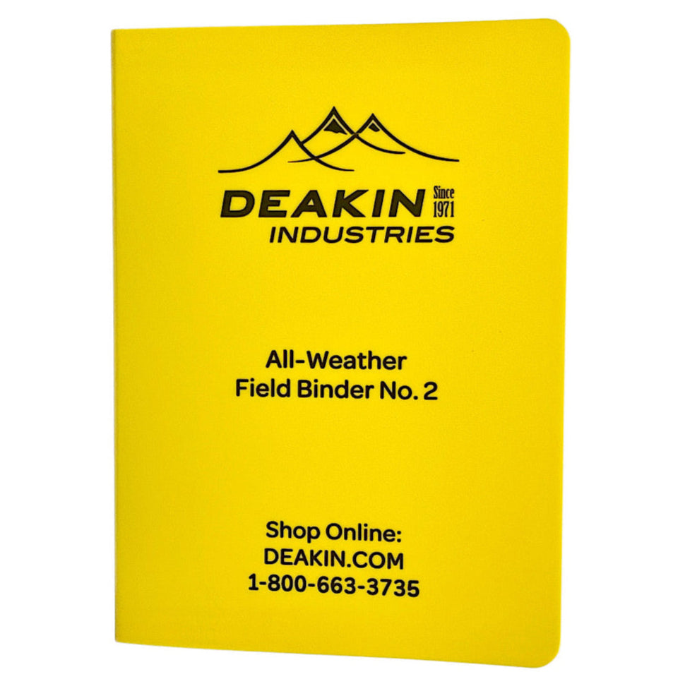 DEAKIN #2 6-Ring 3/4" Field Binder (BEST SELLER) Deakin Industries DEAKIN #2 6-Ring 3/4" Field Binder (BEST SELLER) Deakin Industries