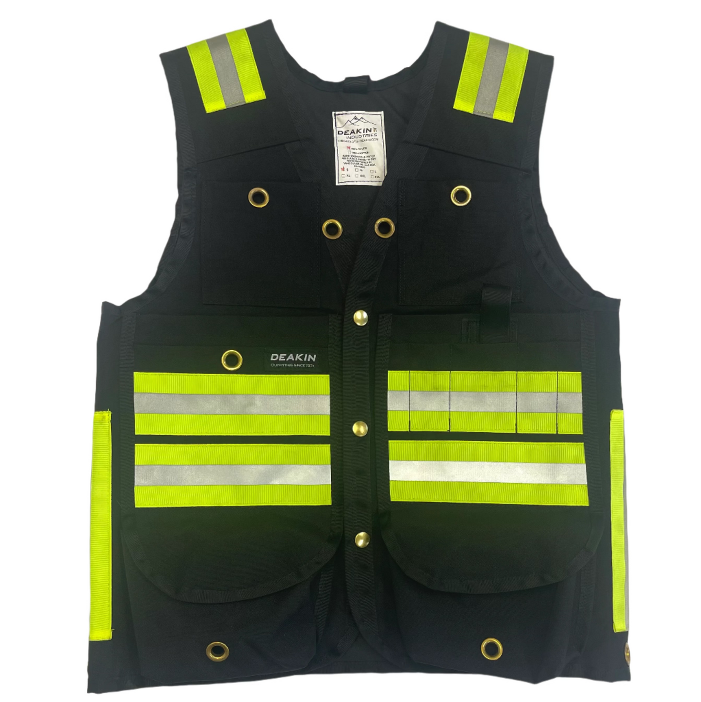 DEAKIN Cotton Canvas Reflective Cruiser Vest - Deakin Industries