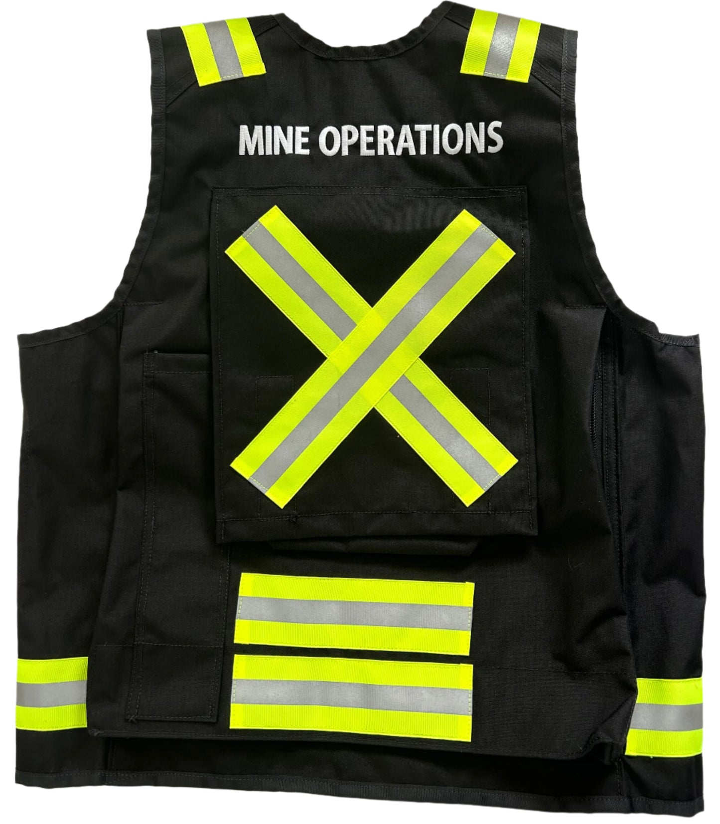 DEAKIN Cotton Canvas Reflective Cruiser Vest c/w Radio Pocket - Deakin Industries