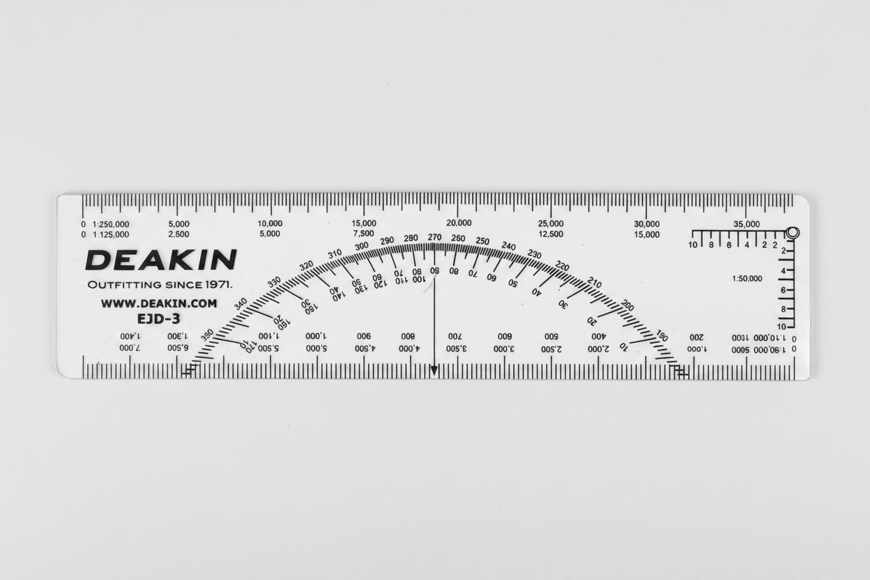 DEAKIN 6" C-Thru EJD Protractor Scale - Deakin Industries