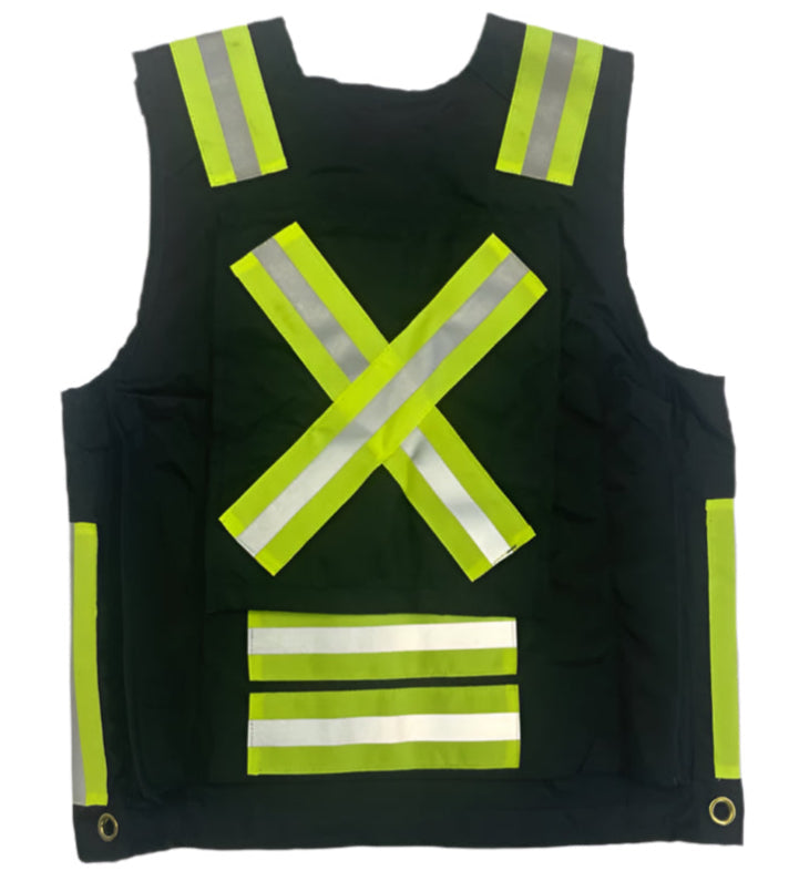 DEAKIN Nylon Cordura Reflective Cruiser Vest - Deakin Industries