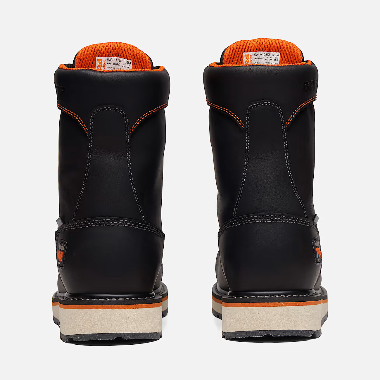Timberland Gridworks 8" Alloy Toe Waterproof Work Boot Black