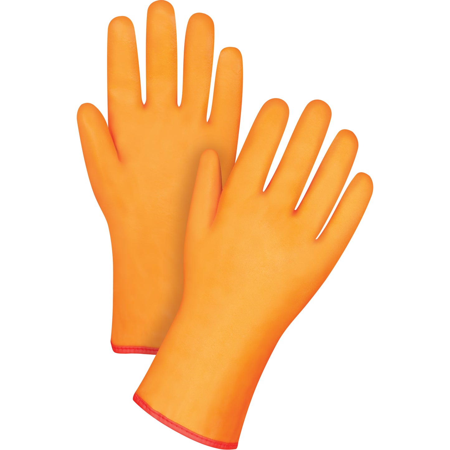 PVC Winter Lined Gauntlet 12" Gloves