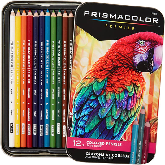 Prismacolor Premier Coloured Pencils (Set of 12) - Deakin Industries