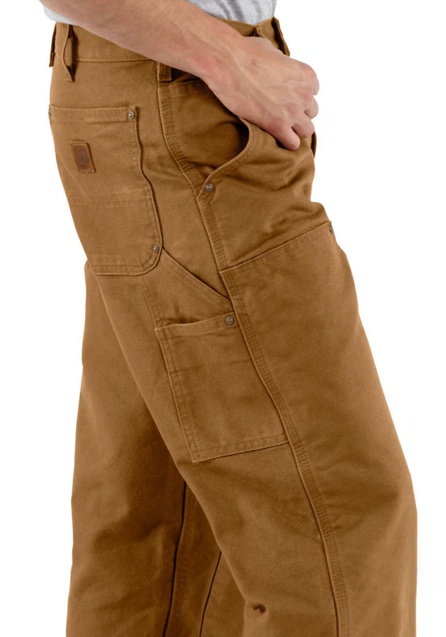 Carhartt B136 Double Front Work Dungaree/Washed Duck