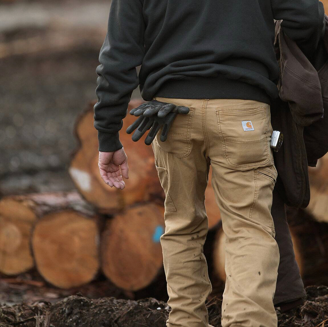 CARHARTT 102802 RUGGED FLEX® RF CANVAS DOUBLE-FRONT UTILITY WORK PANT