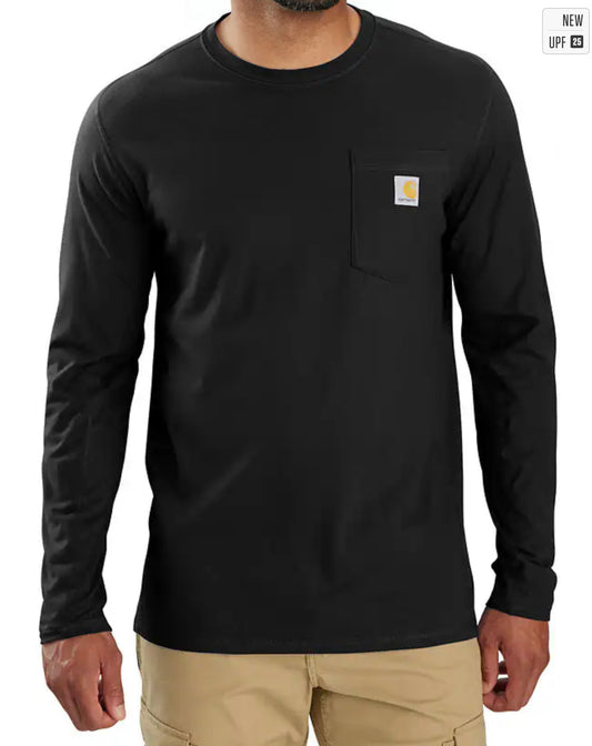 CARHARTT 104617 FORCE® RELAXED FIT MIDWEIGHT LS POCKET T-SHIRT