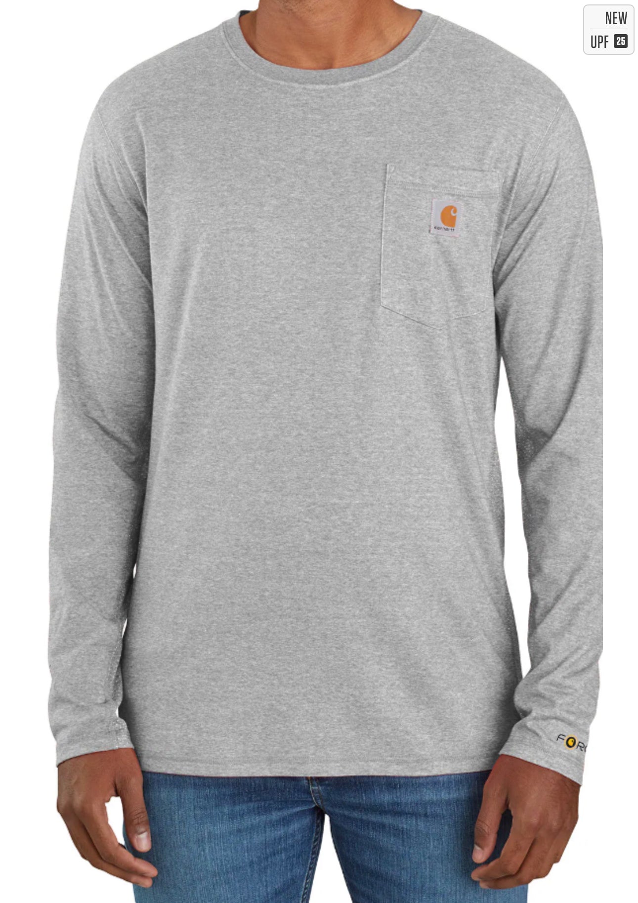 CARHARTT 104617 FORCE® RELAXED FIT MIDWEIGHT LS POCKET T-SHIRT