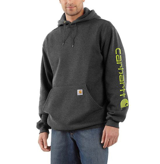 CARHARTT K288 M Midweight Hooded Logo Sweatshirt