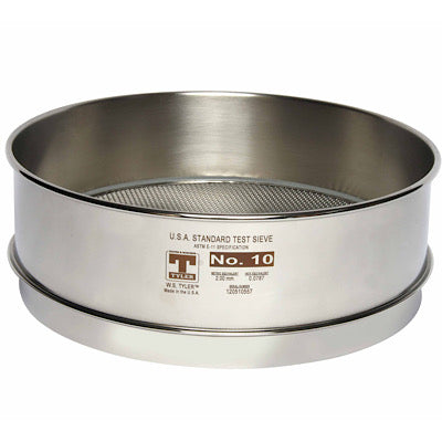 TYLER 8" All Stainless Steel Sieve - Deakin Industries
