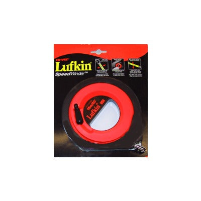 LUFKIN HYT30CME Hi-Vis SpeedWinder 100'/30m Measuring Tape - Deakin Industries