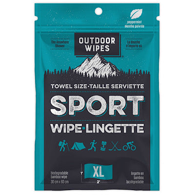 Outdoor Wipes XL (30x60cm) Peppermint - Deakin Industries