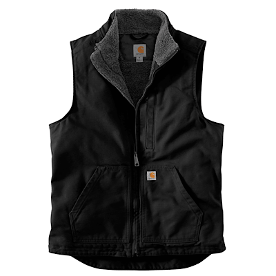 Carhartt 104277 Washed Duck Sherpa-Lined Mock-Neck Vest - Deakin Industries