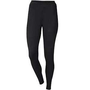 Stanfield's 2482 Two-Layer Wool Blend Leggings Black