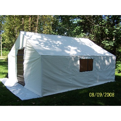 DEAKIN "Insulated" Canvas Wall Tent 12' x 14' x 5' c/w carry bag