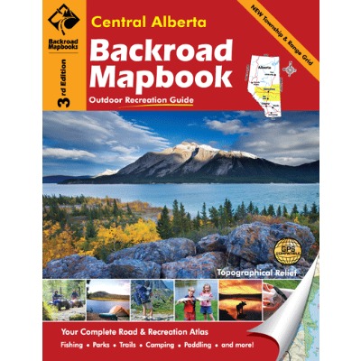 BACKROAD Mapbook: Central Alberta