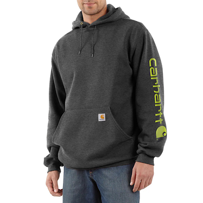 CARHARTT K288 M Midweight Hooded Logo Sweatshirt