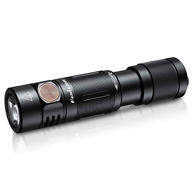 Fenix E05R Rechargeable Mini Flashlight / 400 Lumens