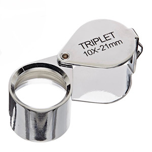 DEAKIN Triplet Hand Lens Loupe 10X 21mm