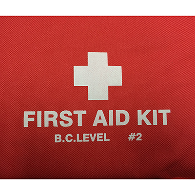 BC LEVEL 2 First Aid Kit with Metal Carrying Case