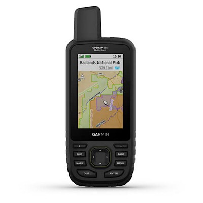 GARMIN 010-02431-00 GPSMAP 66sr Multi-Band/GNSS With Sensors & TOPO Map