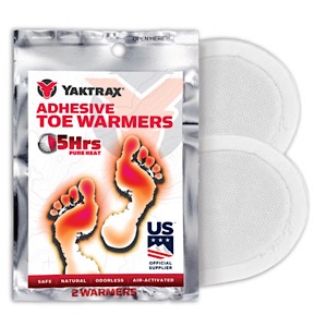 YAKTRAX Adhesive Toe Warmer /pair
