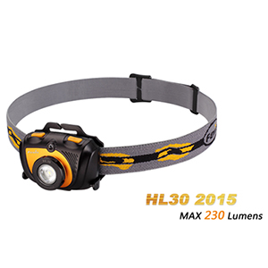 Fenix HL30 Gold Headlamp / 200 Lumens