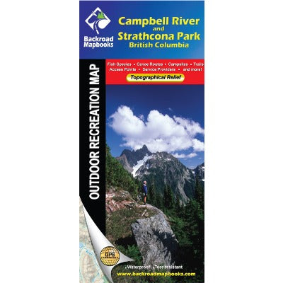 BACKROAD Map: Campbell River & Strathcona Park BC - Deakin Industries