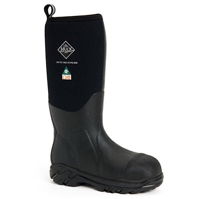 MUCK Arctic Pro Steel Toe Boots CSA Tall Black - Deakin Industries