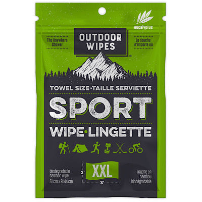 Outdoor Wipes XXL (60x90cm) Eucalyptus - Deakin Industries