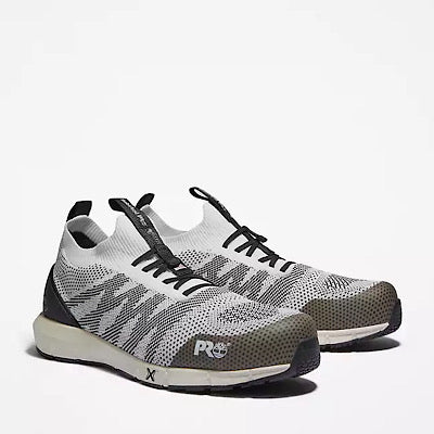 Timberland Radius Knit Composite Toe Work Shoe White - Deakin Industries