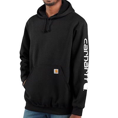 CARHARTT K288 M Midweight Hooded Logo Sweatshirt - Deakin Industries