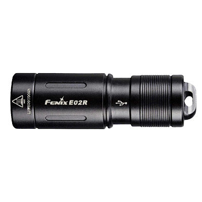 Fenix E02R Rechargeable Mini Keychain Light / 200 Lumens - Deakin Industries