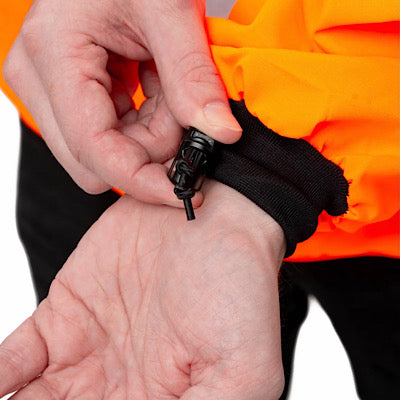 The Original Hi-Vis Bug Shirt (Orange w/reflective tape) - Deakin Industries