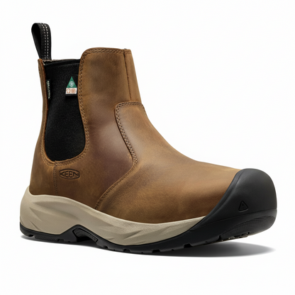 KEEN Men’s CSA Highframe Chelsea Waterproof Work Boot
