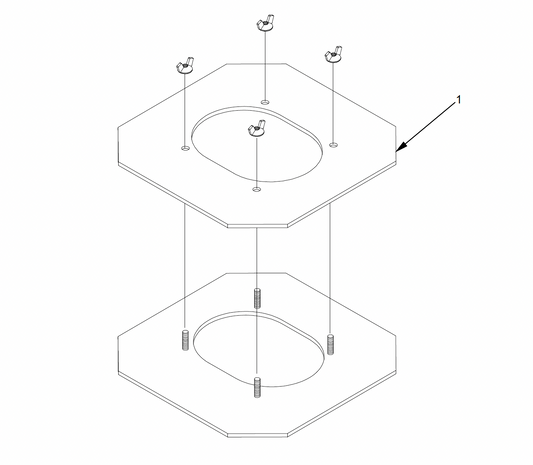 4" - 6" Stainless Steel Stove Jack Adapter