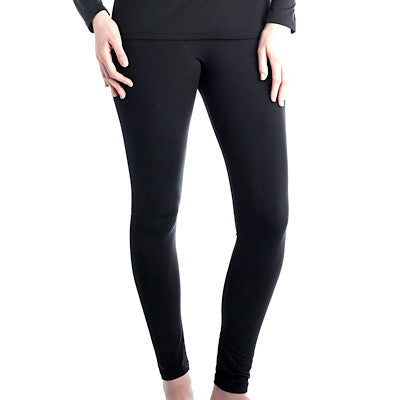 Stanfield's 8332 Pure Merino Wool Leggings Black - Deakin Industries