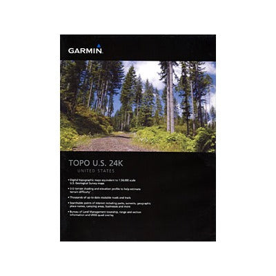 GARMIN 010-C0950-00 Topo US 24K Mountain Central - Deakin Industries