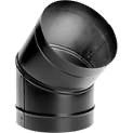 6" Sectional Stove Pipe Elbow 45 or 90 Degrees