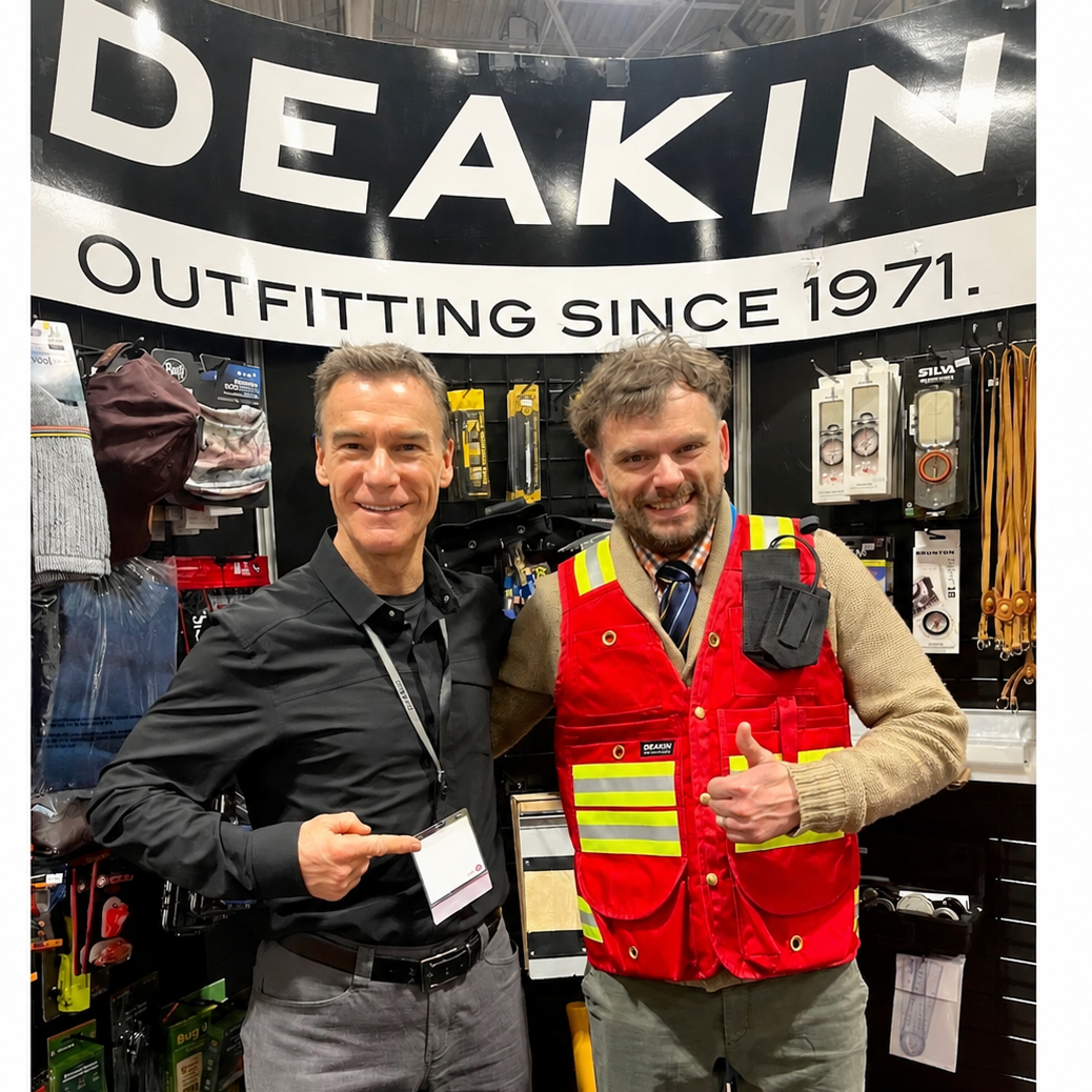 DEAKIN Nylon Cordura Reflective Cruiser Vest c/w Radio Pocket